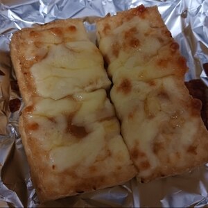 トースターde厚揚げの味噌チーズ焼き☆